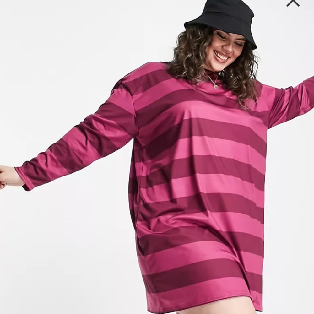 Tonal T-shirt Dress x ASOS Curve